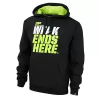 MusclePharm Kapüşonlu Sweat Shirt 'Weak Ends Here' Siyah